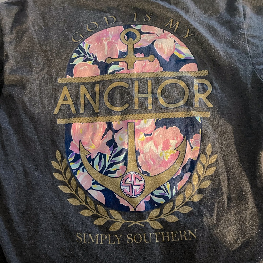 Youth girls Simply southern long sleeve tee